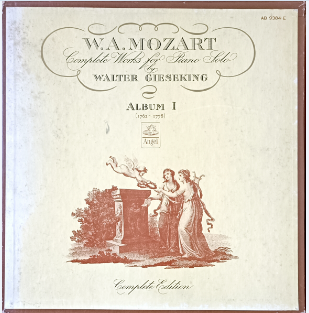 《吉泽金演奏莫扎特钢琴作品》卷一（1762-1778）